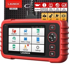 LAUNCH CRP123x OBD2 Scanner, Oil/EPB/SAS/TPMS/BMS/Throttle/DPF Reset,Injector Coding, ABS SRS Transmission Engine Code Reader, Lifetime Free Update, Auto VIN
