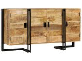 Sideboard Solid Mango Wood 150x40x80 cm