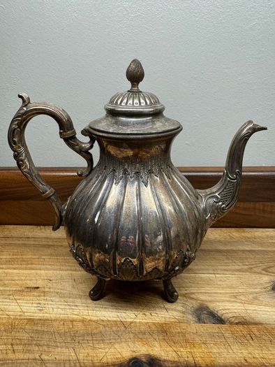 Vintage Sheffield tea pot