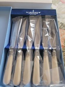 Newbridge silverware - Silver Plated 6 piece Steak Knife Set