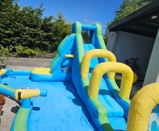 inflatable waterslide