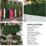 Artificial Grass Wall, 6pcs Plant Wall Panels, Boxwood Greenery Hedges, Privacy Backdrop Fence Screening, Home Garden Outdoor Wall Decoration 50 x 50cm (FREE POSTAGE) Image 8