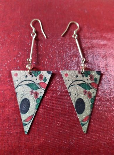 Drop earrings (handmade)
