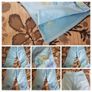 Beautiful Sky Blue Gap Capri Trousers Age 10- 12 Image 5