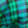 Green and Blue tartan plaid Blazer made in Ireland size 16 Image 5