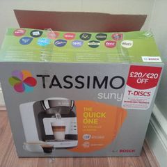 Tassimo by Bosh Suny Coffe Mashine . T-Disc