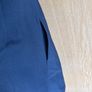 Diane Von Furstenberg navy knee length shift dress with satin detailing, size 4 (UK 8) Image 7