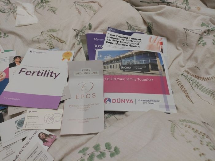 Pamphlets-fertility, pregnancy, IVF,  etc