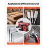 152.4mm Disc Sander & 101.6mm x 914.4mm Belt Sander, 400W Professional Belt Disc Sanders Combo with 0 - 45 Adjustable Worktable, Dust Collection Port for Woodworking & DIY Crafting Image 4
