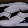 Jordan FadeAway from USA Perfect White / Black / Purple MID Basketball eu45 uk10 Image 9