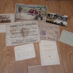 A Collection of Ephemera relating to This Dublin Business Located Initially on Westland Row & Later at 11-12 Fundlater Place Sackville Street, Dublin  Powderly & Co. Dublin