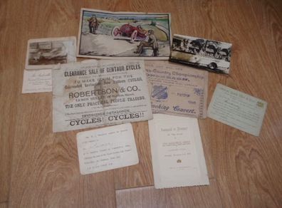 A Collection of Ephemera relating to This Dublin Business Located Initially on Westland Row & Later at 11-12 Fundlater Place Sackville Street, Dublin  Powderly & Co. Dublin