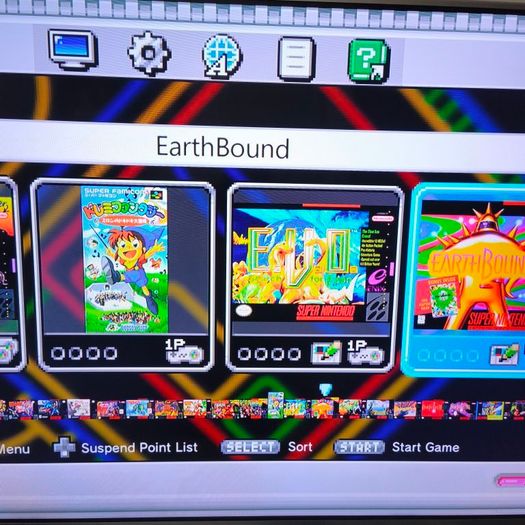 Nintendo Super Famicom Classic SNES.