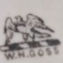 W.h.goss Old Milk Jug Souvenir From Bangor Cathedral Image 7