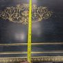 A 19th Century French Ebonised and Brass inlay and Metal Mounted Table with Drawer Image 5