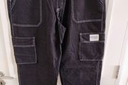 Boohoo Man black cotton cargo pants trousers 36 waist and 30 leg in excellent condition and new with tags see last two photos for exact measurements FREE STANDARD POSTAGE INCLUDED