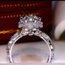 Sterling Silver Solitaire Ring Image 2