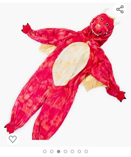 Plush Dragon costume