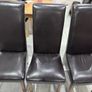 Leather dining chairs Image 8