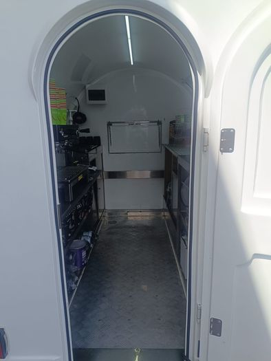 Coffee trailer ready to go business