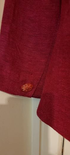 KALIKO Fuchsia Pure Linen Blazer S14