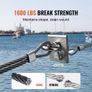 Stainless Steel Cable with Cutter and Gloves, 1600 lbs Breaking Strength, 7x7 Strands Core Marine Aircraft Grade for Handrail Stair Decking Fence Outdoors, Black Image 4