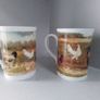 Two Farmyard Chicken Mugs Image 2