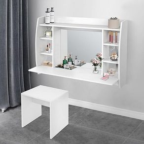 Dressing table Wall mounted  with mirror
