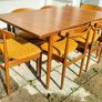 Mid Century Vintage G Plan Kofod Larsen Danish Range Dining Set Image 4
