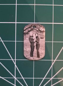 Metal Keyring Keepsake