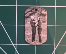 Metal Keyring Keepsake