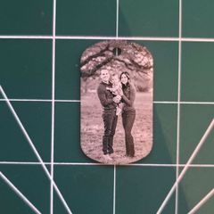 Metal Keyring Keepsake