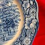 Liberty Blue Independence Hall - classic English transferware from the period of the Bicentennial of American independence Image 7