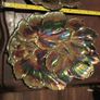 2 mid century enameled plates Image 2