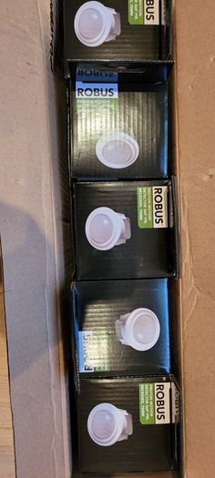 Robus recessed pir sensor RR360 x6