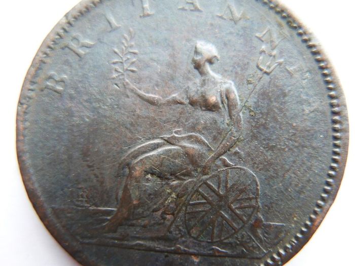 1806 King George III  Penny Coin
