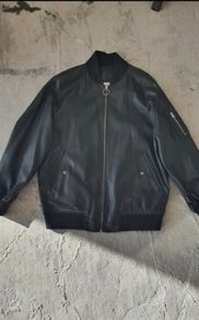 Leather Bershka Jacket for Man