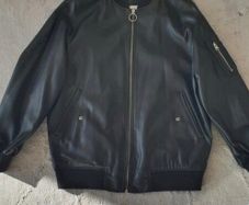 Leather Bershka Jacket for Man