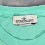 Genuine Stone Island Light Green Big Compass Embroidery T-Shirt Image 2