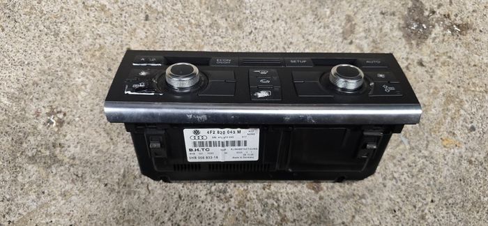 AUDI A6 C6 2004 - 2011 Climate control unit
