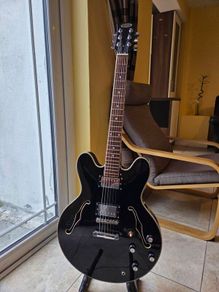 Stagg semi-acoustic electric guitar.