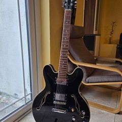 Stagg semi-acoustic electric guitar.