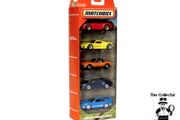Matchbox Mattel Mbx Porsche Heroes 5 Pack Assortment Brand New Sealed