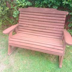 Timber 2-Seater Rocking Bench
