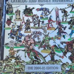 Rare Warhammer Complete Games Workshop Catalog and Hobby Reference 2004-05