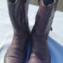 Gorgeous Full Leather Girls Boots Size UK 10 Image 5