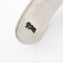 Modernist Sterling Silver Bangle, Full British Hallmarks Image 6
