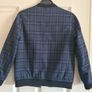 boys Next navy blue bomber jacket Image 2