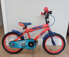 14 Inch Marvel Spider-Man Bike Blue