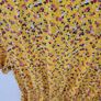 Midi Yellow Tea Dress Image 3
